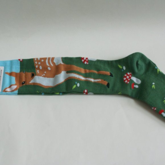 NWT Knee High socks "Sock it to me!" Fawn Memories - Picture 2 of 4